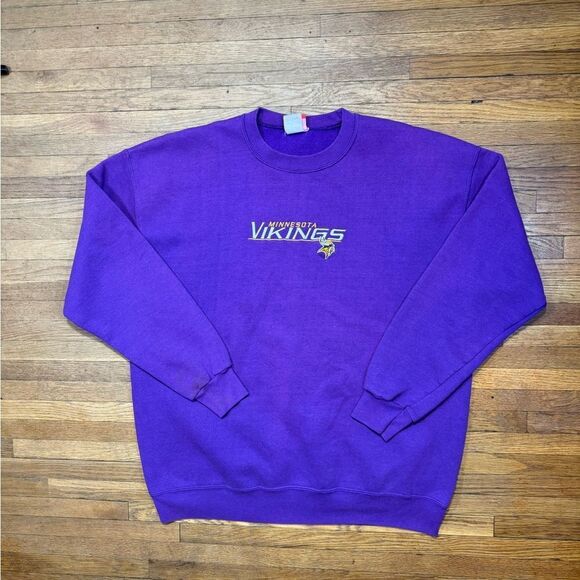 Vintage Minnesota Vikings Sweatshirt - Picture 1 of 7